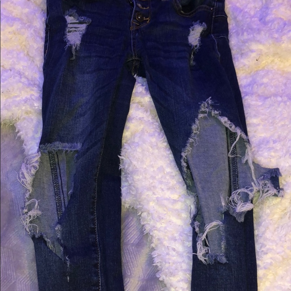 ripped jeans